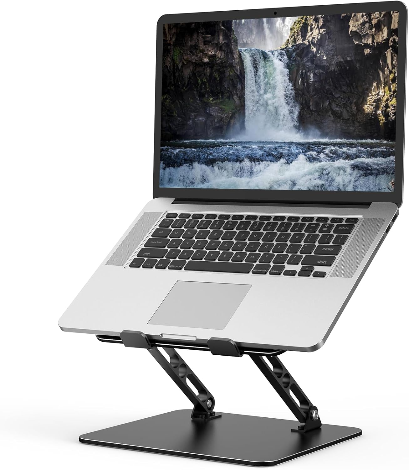 Adjustable laptop riser under $20 for ergonomic comfort